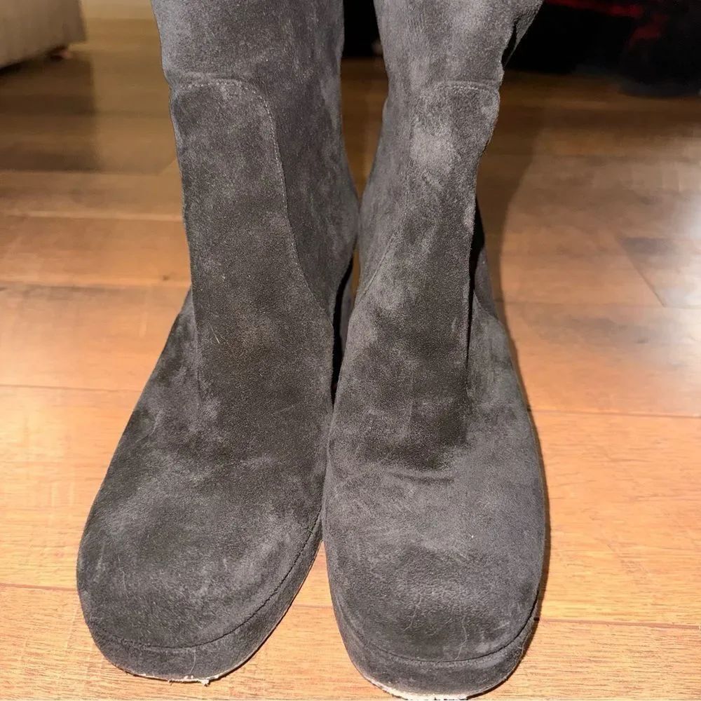 AGL Women's Black Heeled Boots